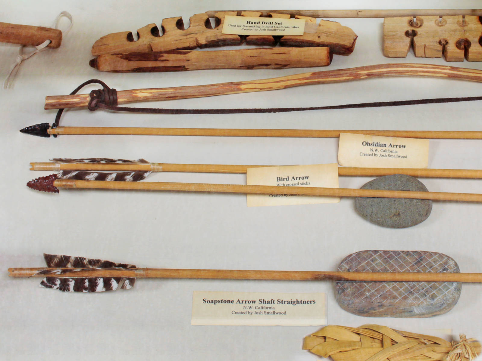 Photo of traditional American Indian tools